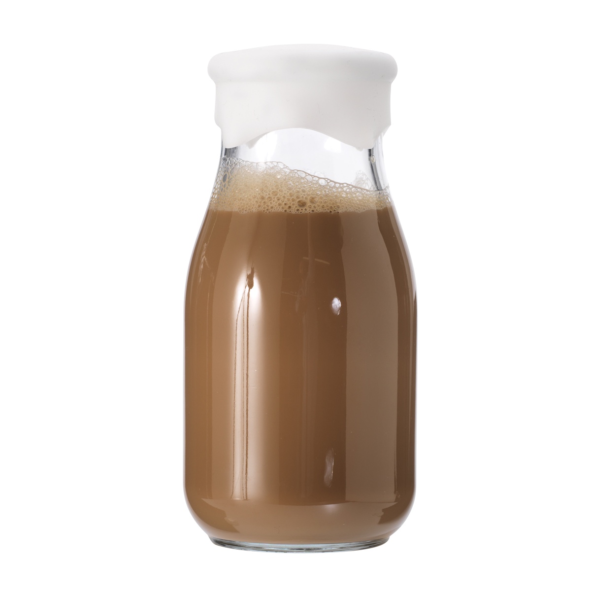 Milk Bottle - Silicone Lid 16 oz. - Anchor Hocking FoodserviceAnchor  Hocking Foodservice