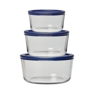4-cup Glass Food Storage Container